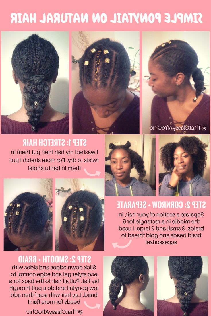 Easy Pull Through Braid On Natural Hair (View 4 of 20)