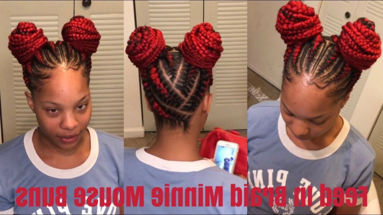 Famous Minnie Mouse Buns Braid Hairstyles With Minnie Mouse Buns (View 1 of 20)