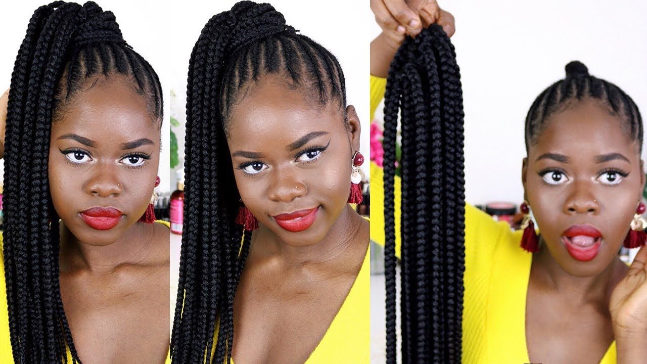 Fashionable Micro Twist Ponytail Hairstyles With Easy Crochet Ponytail Braid (View 14 of 20)