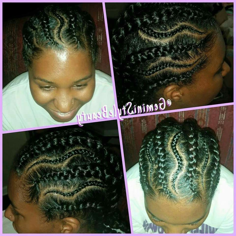 Feed In Cornrows : Slim Thick Braids (View 13 of 20)