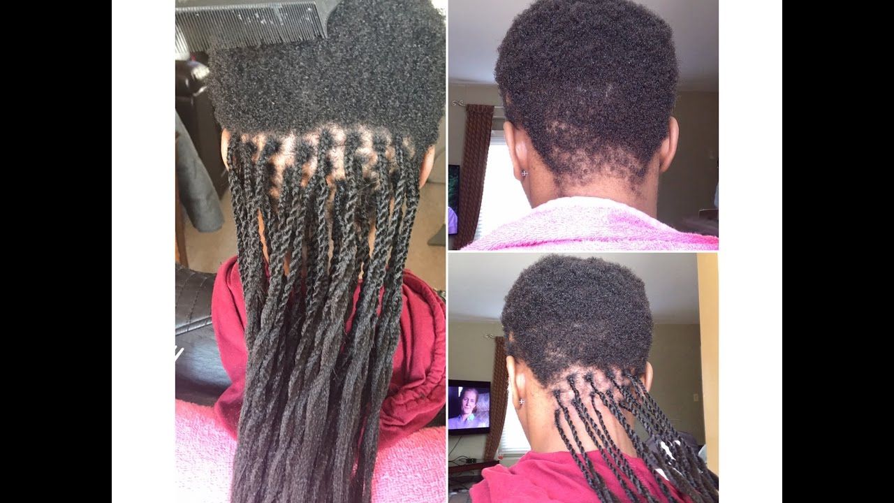 Gripping And Braiding Very Short Hair – Senegalese Twists With Recent Partial Updo Rope Braids With Small Twists (View 17 of 20)