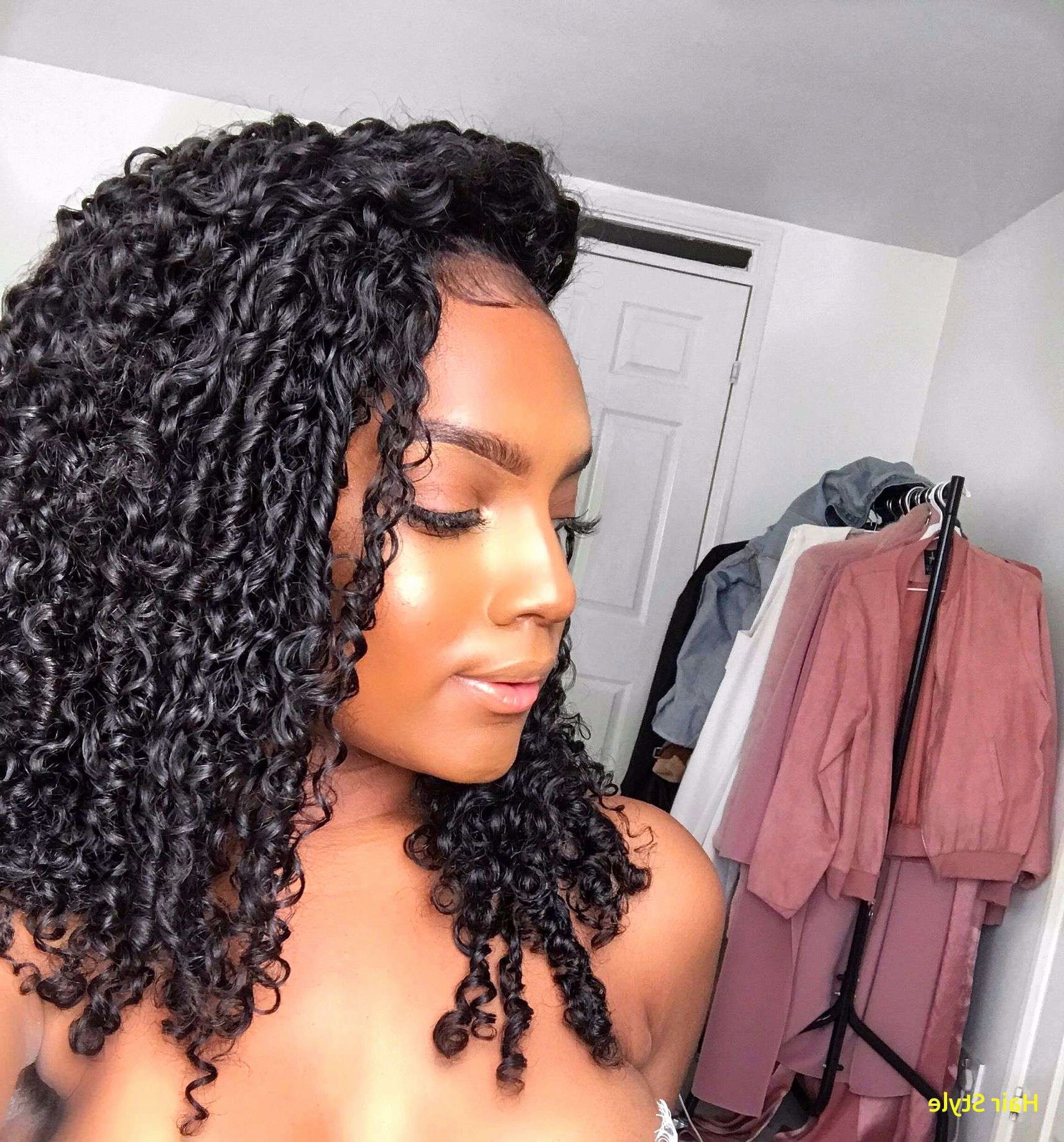 Hairstyle Ideas For Naturally Curly Hair 15 Gorgeous Natural For 2019 Naturally Curly Braided Hairstyles (Gallery 20 of 20)
