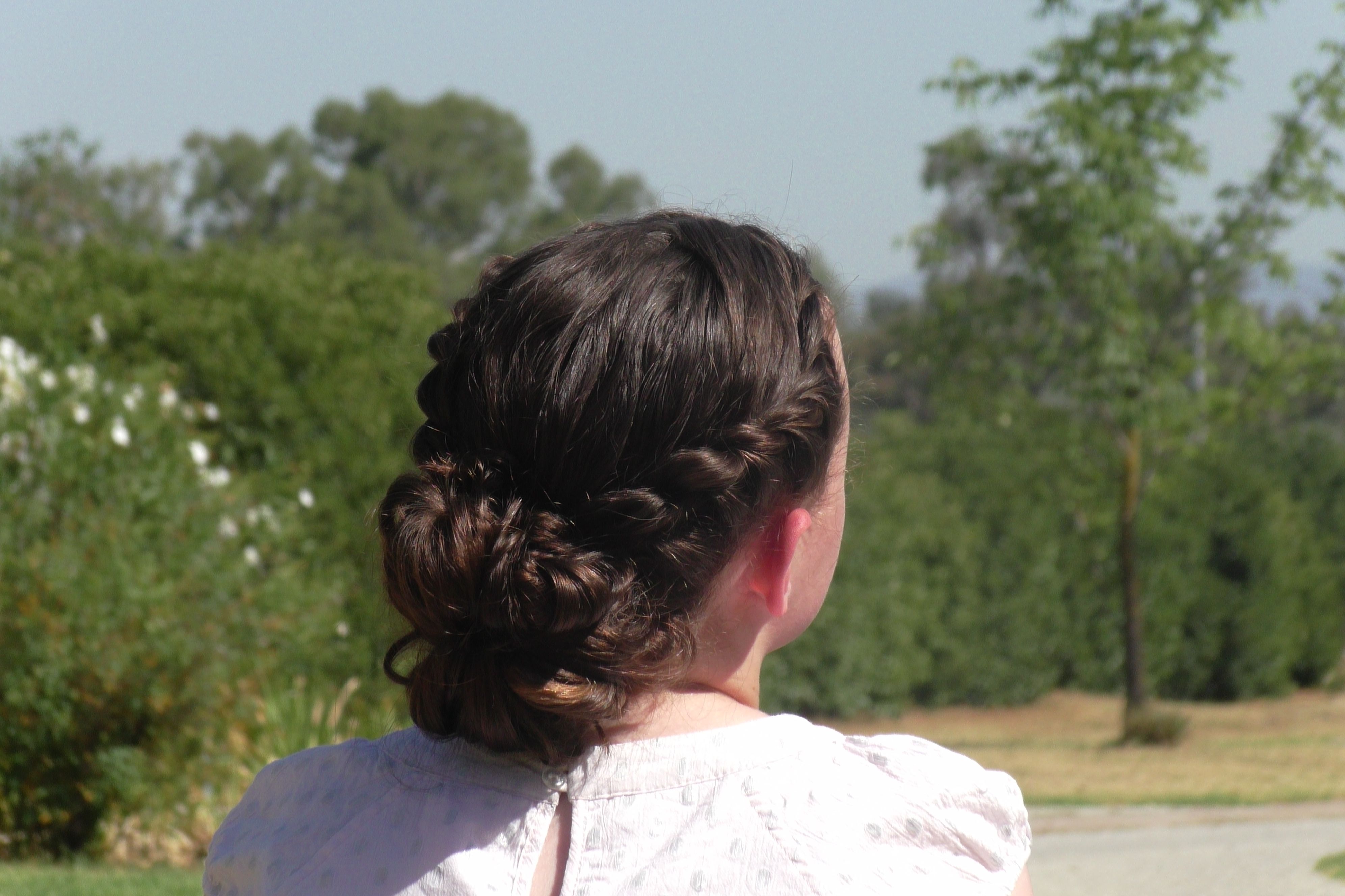 Hairstyles For Bad Hair Days In Fashionable Messy Rope Braid Updo Hairstyles (View 13 of 20)