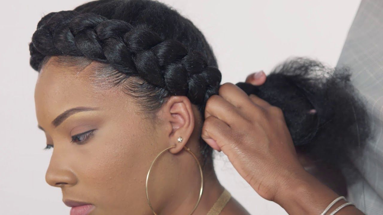 Halo Braid Final In Most Current Halo Braided Hairstyles With Bangs (View 7 of 20)
