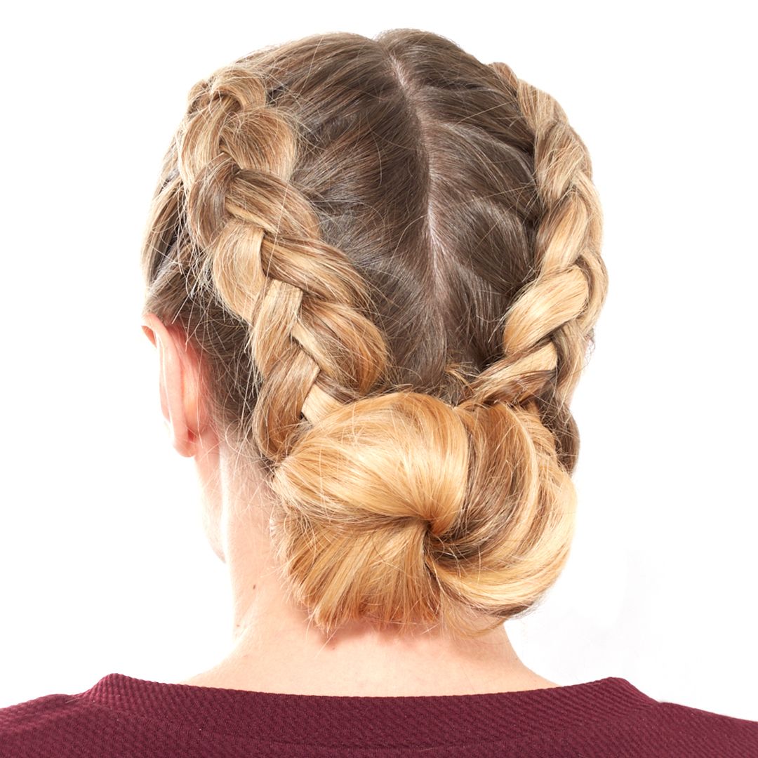 How To Do A Double Dutch Braided Bun (View 14 of 20)