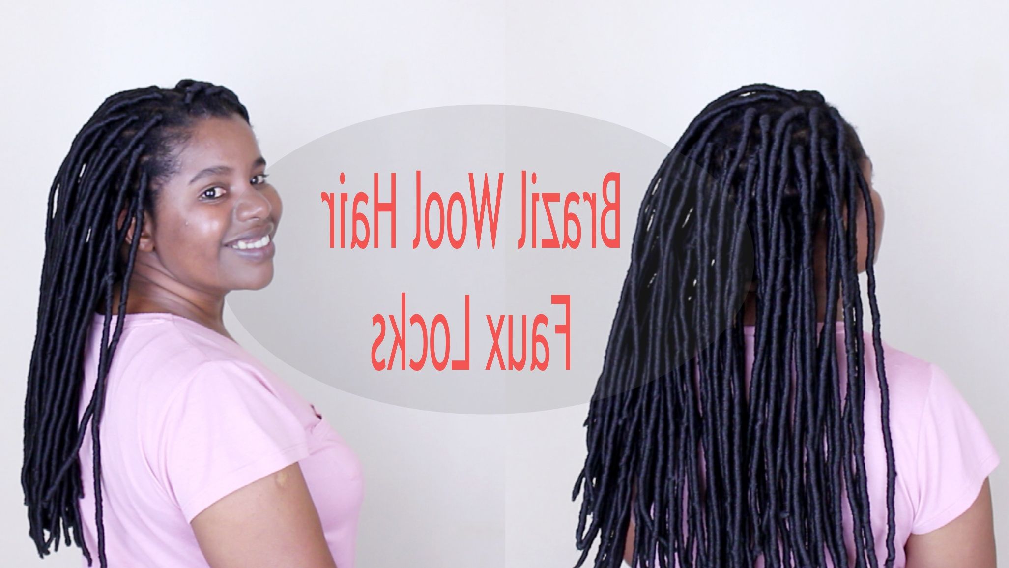 How To: Faux Locks With Brazilian Wool – Natural Sisters With Regard To Fashionable Yarn Braid Hairstyles Over Dreadlocks (View 15 of 20)