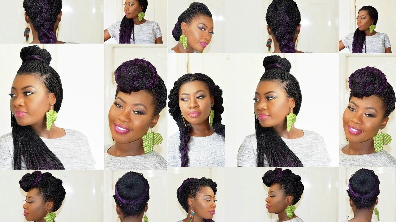 How To Style Senegalese Twist In A Minute – 11 Simple Ways To Bring Life  Back To Your Braids Inside Well Liked Rope Twist Hairstyles With Straight Hair (View 14 of 20)