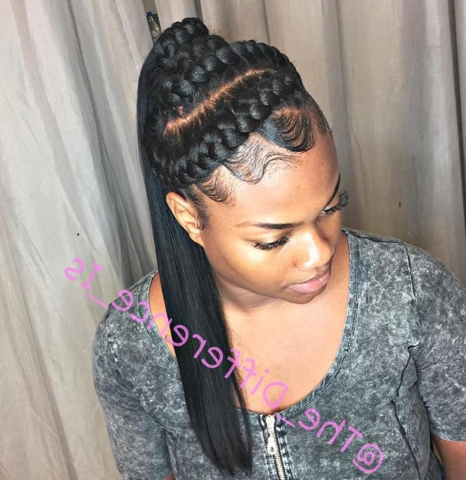 Latest Extravagant Under Braid Hairstyles In 20 Under Braids Ideas To Disclose Your Natural Beauty (View 1 of 20)