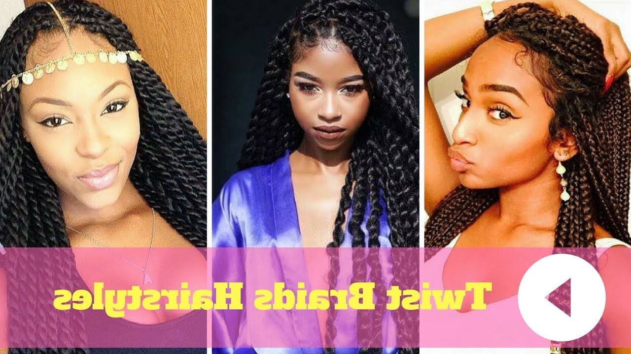 Latest Twists And Braid Hairstyles Within Top Twist Hairstyles For Natural Hair ▷ Legit (View 15 of 20)