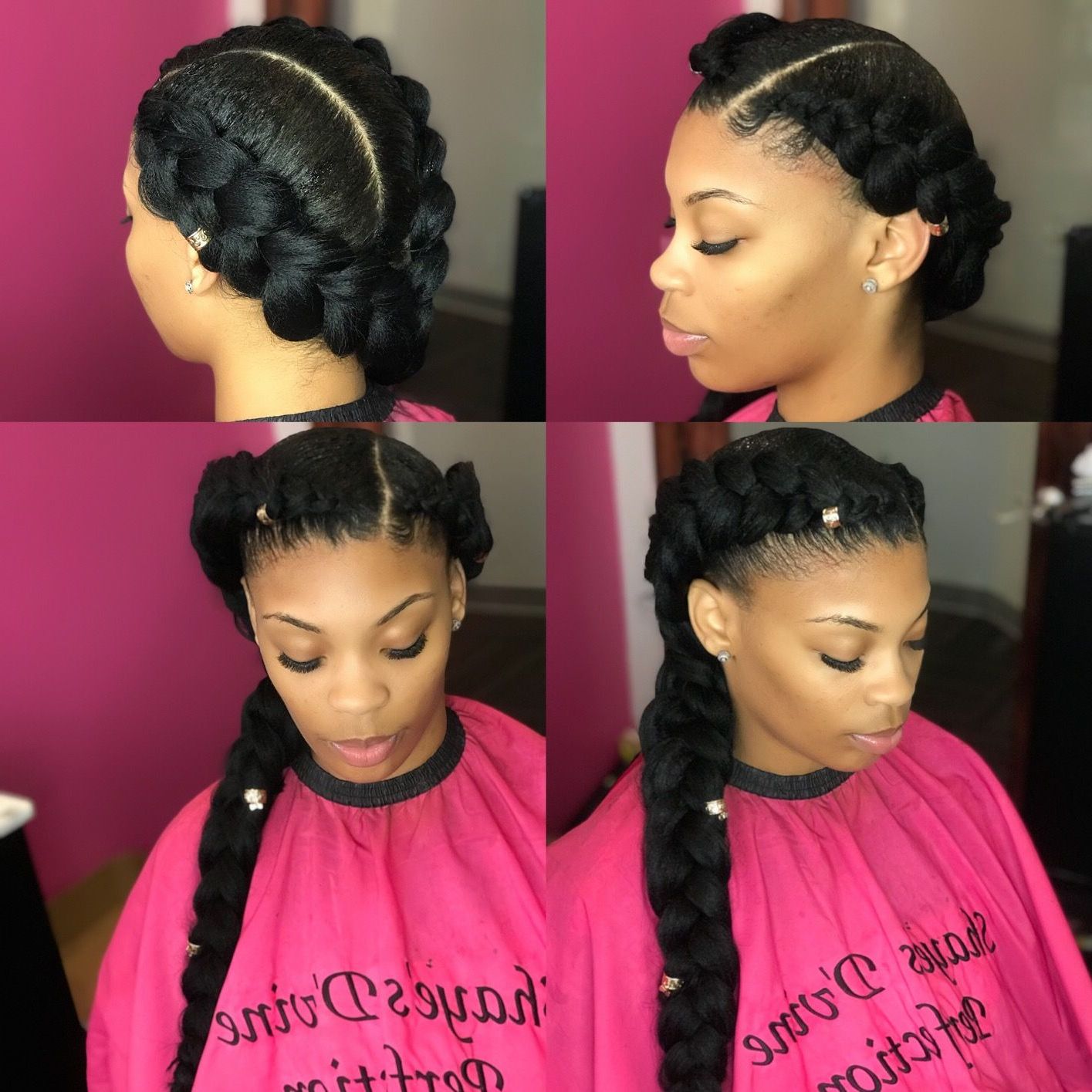 Mermaid Braid She's Gorgeous ~ New Client Cedar Hill (inside In Most Recently Released Mermaid’s Hairpiece Braid Hairstyles (View 10 of 20)