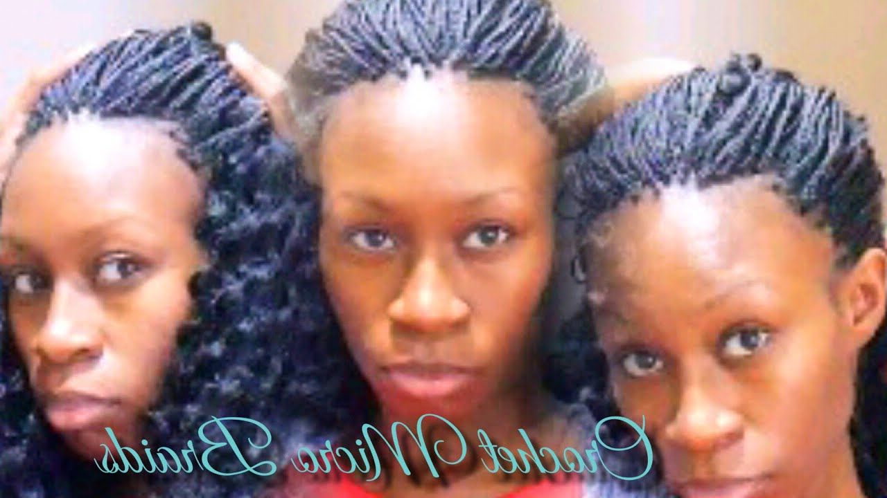 Micro Braids Using Crochet Hair With Regard To Recent Curly Crochet Micro Braid Hairstyles (View 15 of 20)