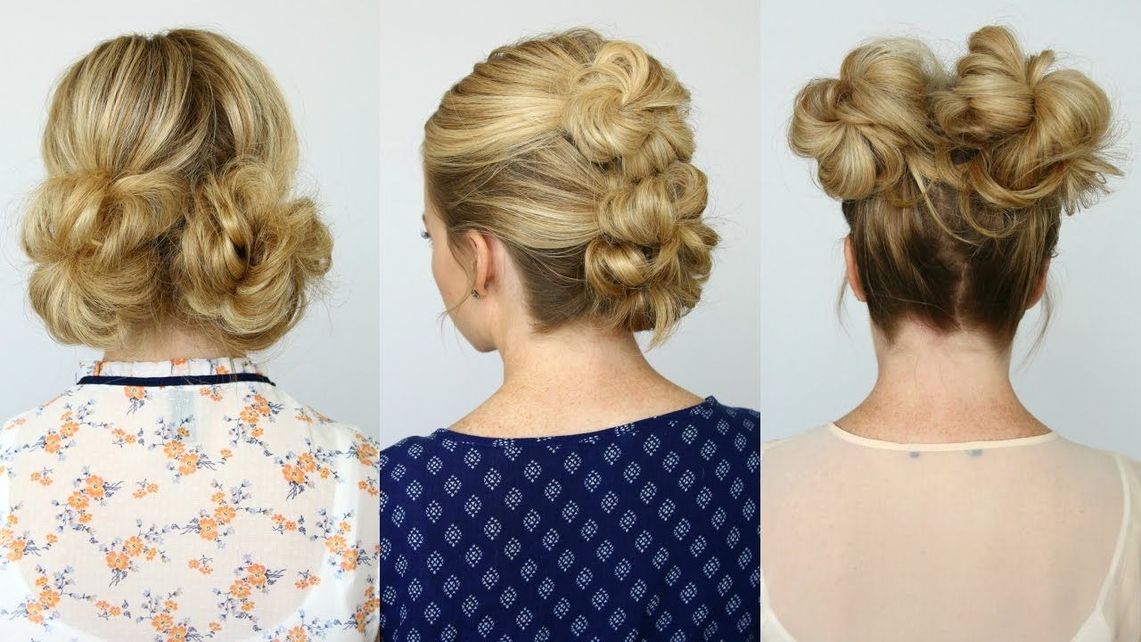 Missy Sue For Famous Mini Buns Hairstyles (View 1 of 20)