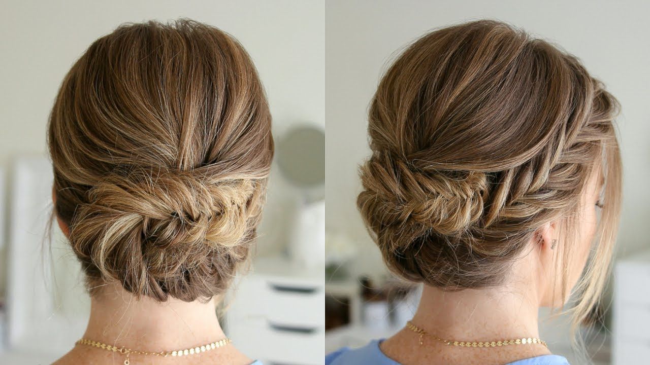 Missy Sue With Most Recent Teased Fishtail Bun Updo Hairstyles (View 3 of 20)