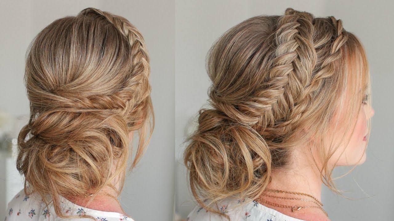 Missy Sue Within Trendy Teased Fishtail Bun Updo Hairstyles (View 4 of 20)
