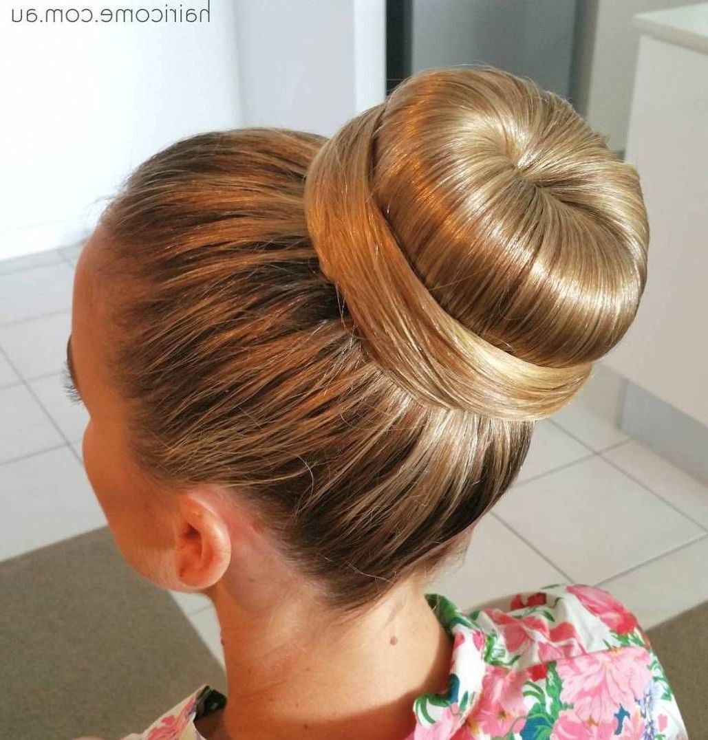 Most Popular Funky Sock Bun Micro Braid Hairstyles Throughout 20 Volume Boosting Sock Buns You'll Love To Try (View 3 of 20)
