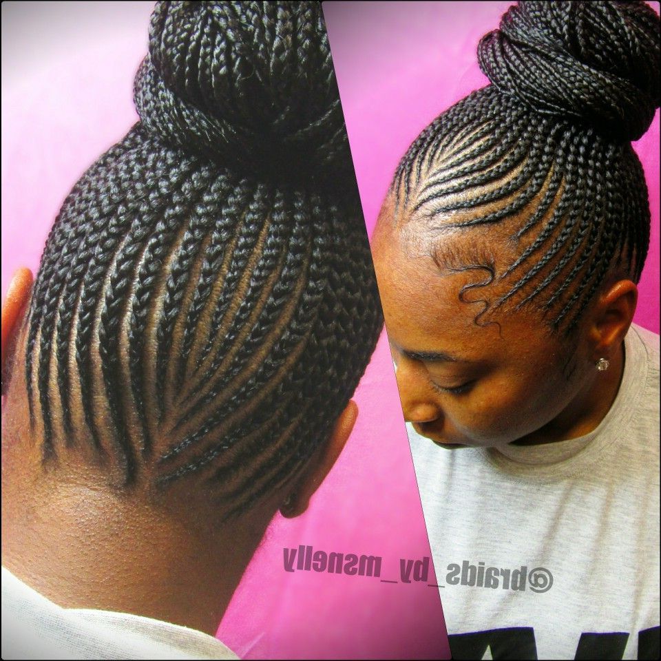 Most Recently Released Mini Braided Buns Updo Hairstyles Pertaining To Pin On Braidsms. Nelly (Gallery 19 of 20)