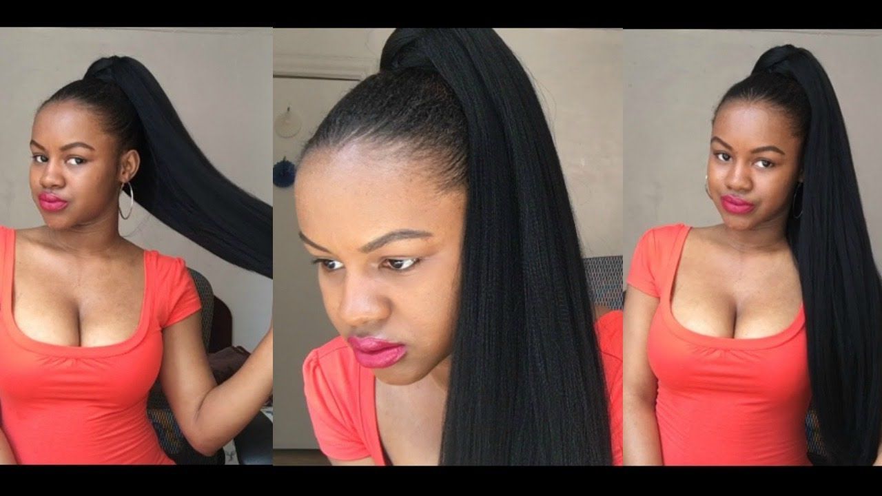 Most Recently Released Natural High Ponytail Updo Hairstyles Regarding The Best Nicki Minaj Inspired High Ponytail On Natural Hair (View 3 of 20)