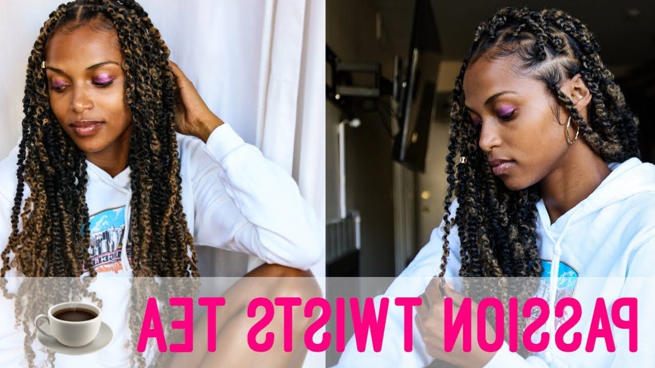 Most Up To Date Long Twists Invisible Braids With Highlights Regarding Passion Twists: How To (View 20 of 20)
