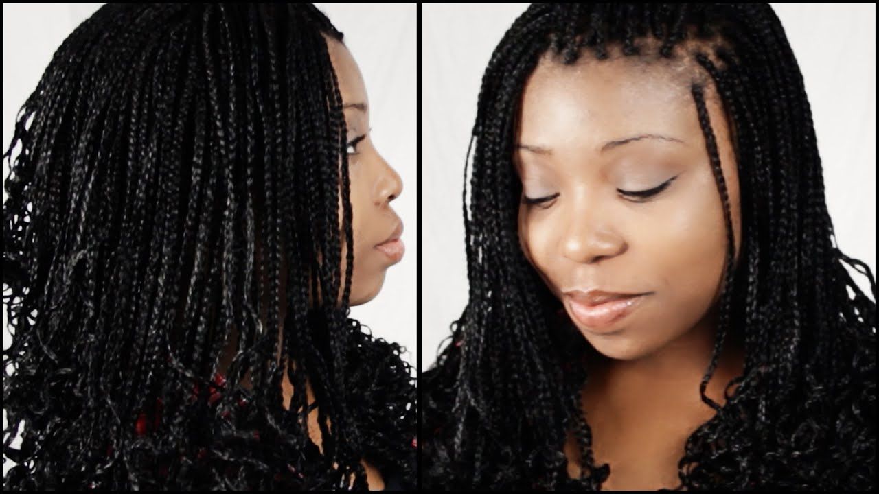 Most Up To Date Sleek And Long Micro Braid Hairstyles With Micro Braid Hairstyles Start To Finish In 5 Minutes!!! (View 14 of 20)