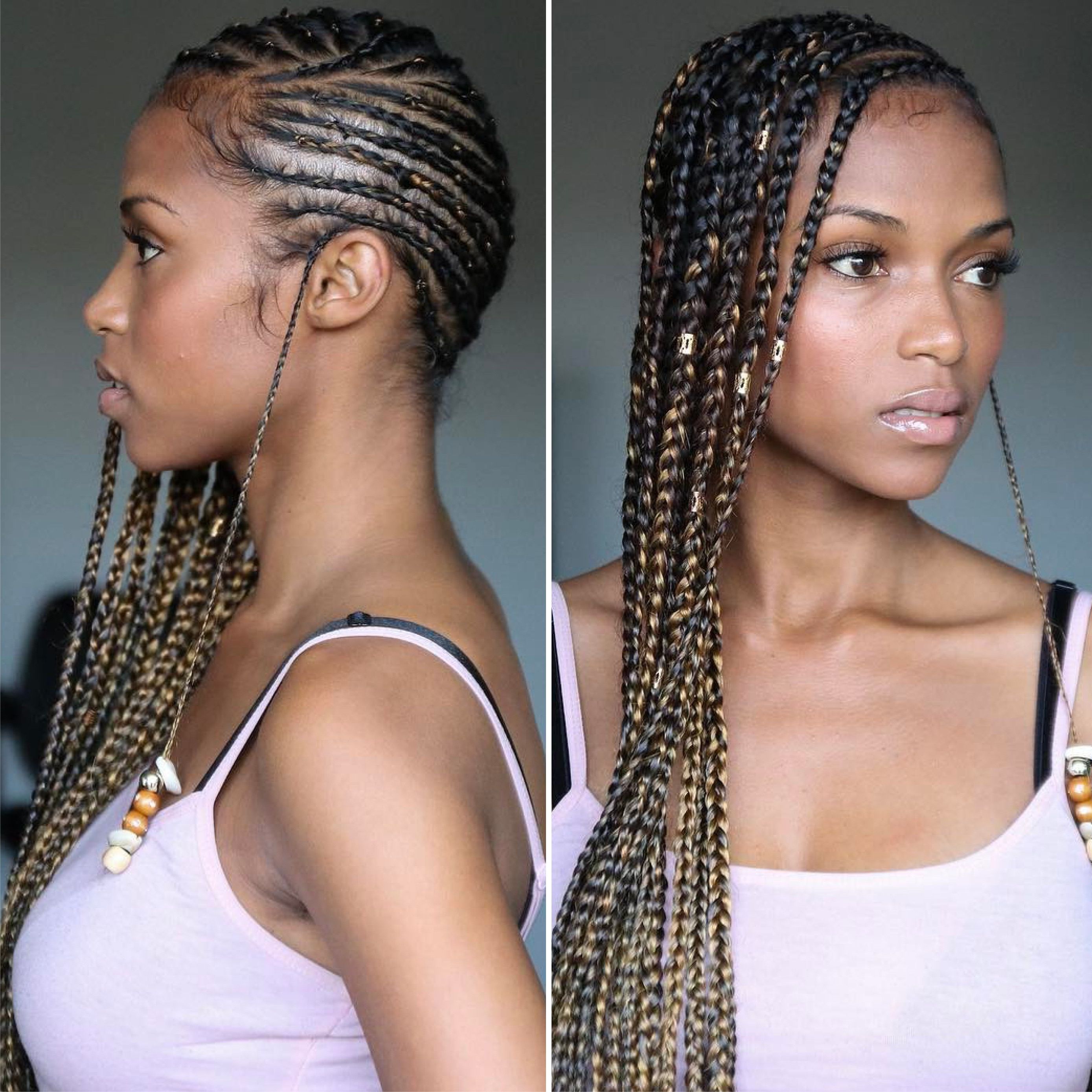 Most Up To Date Tiny Braid Hairstyles In Crop Regarding 12 Gorgeous Braided Hairstyles With Beads From Instagram (View 10 of 20)
