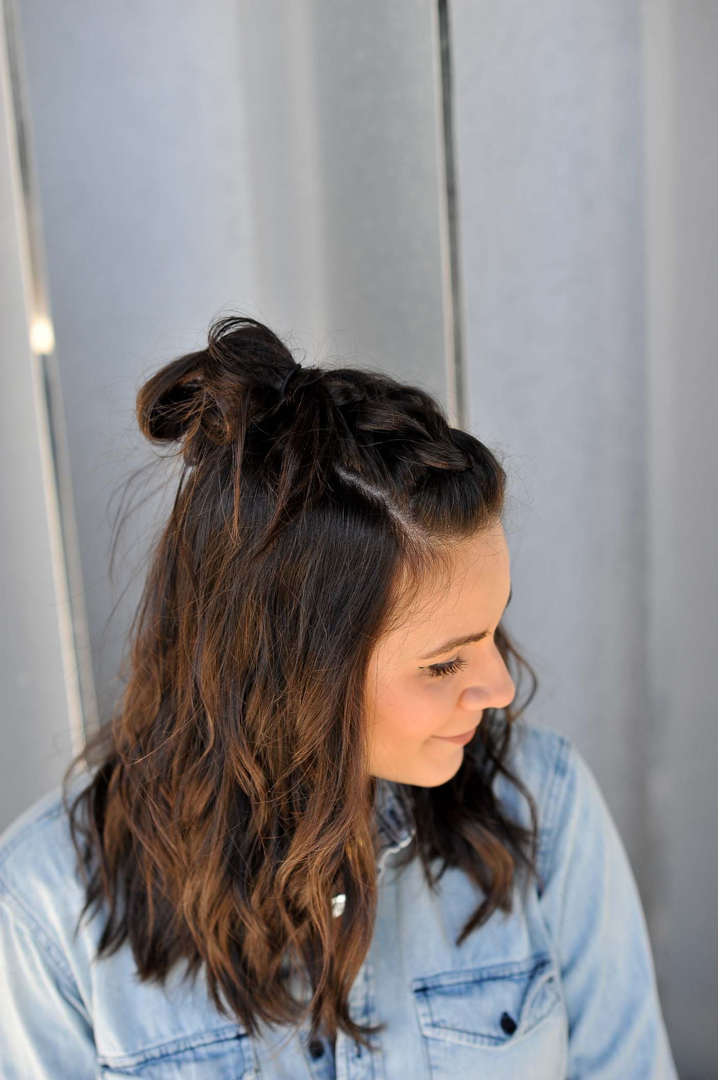 My Style Vita In Most Recent Half Up Top Knot Braid Hairstyles (View 4 of 20)