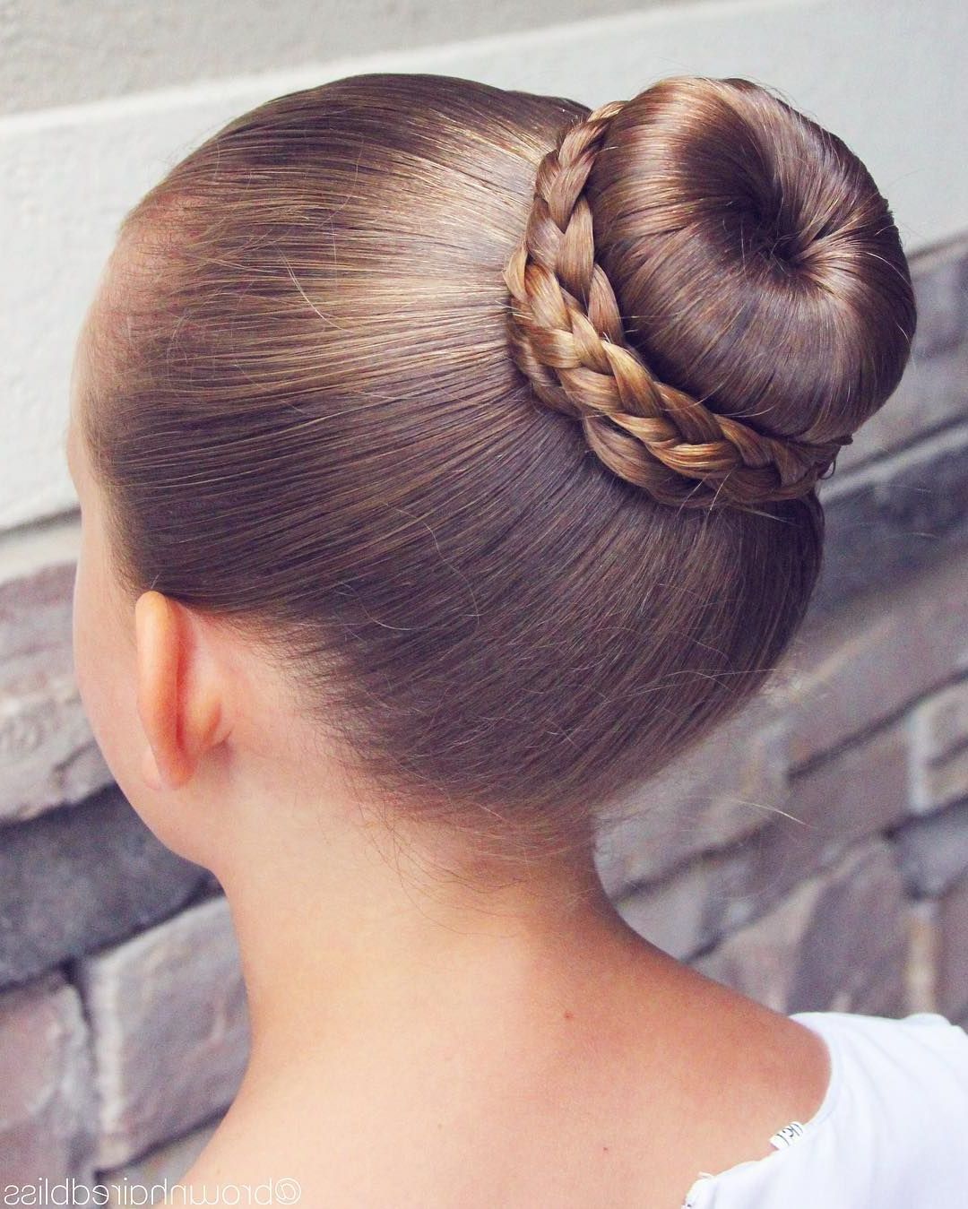 Pin On Exercise With Well Known Braided Ballerina Bun Hairstyles (View 1 of 20)