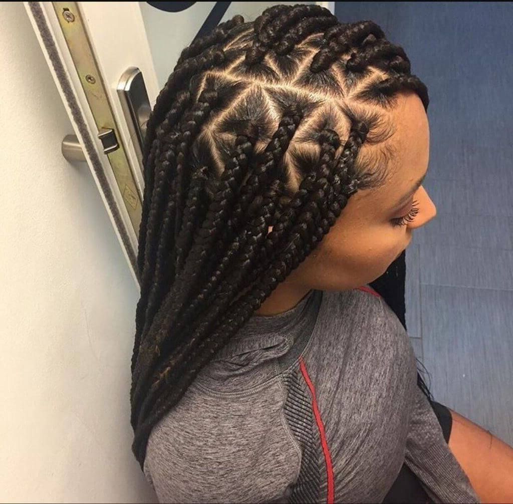 Preferred Heart Shaped Fishtail Under Braid Hairstyles For Best Braided Hairstyles For Black Women (View 17 of 20)