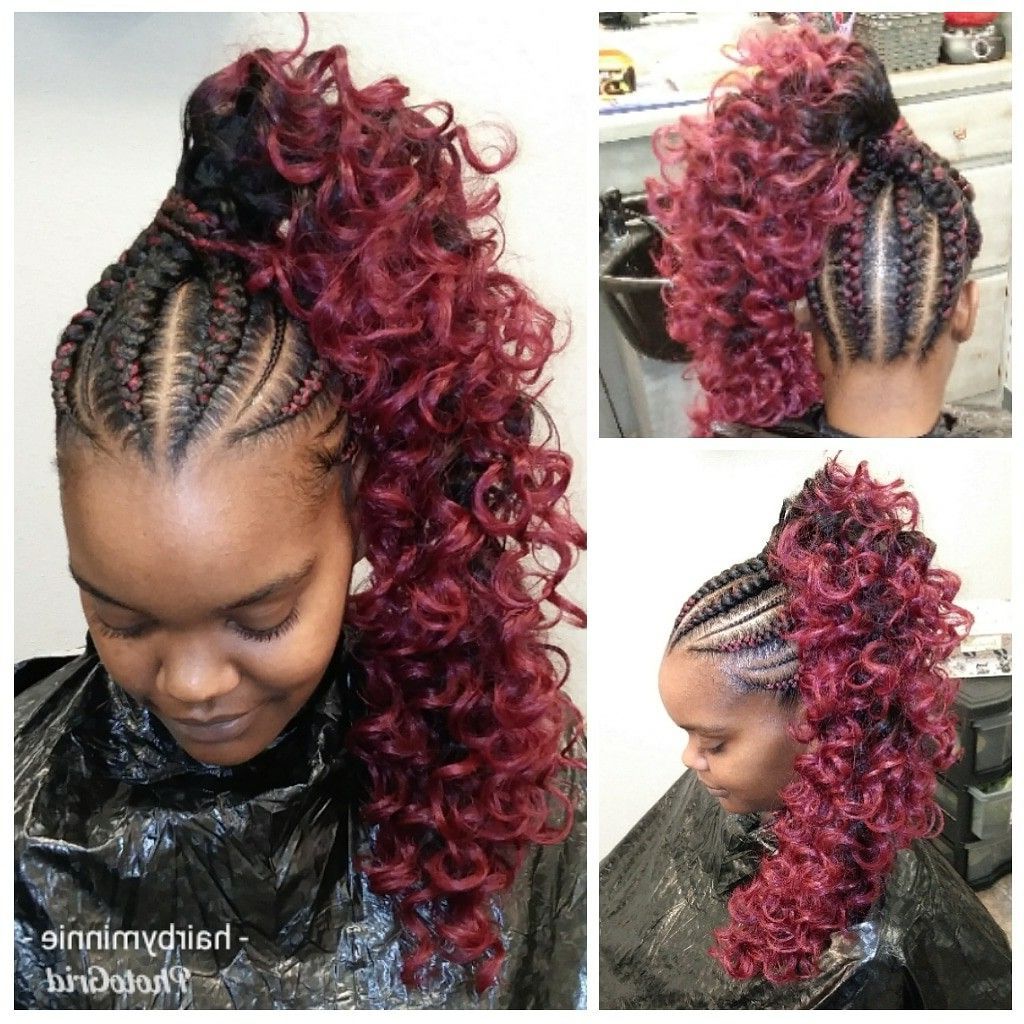 Recent Spiral Under Braid Hairstyles With A Straight Ponytail Intended For Pin On Braid Styles (View 4 of 20)