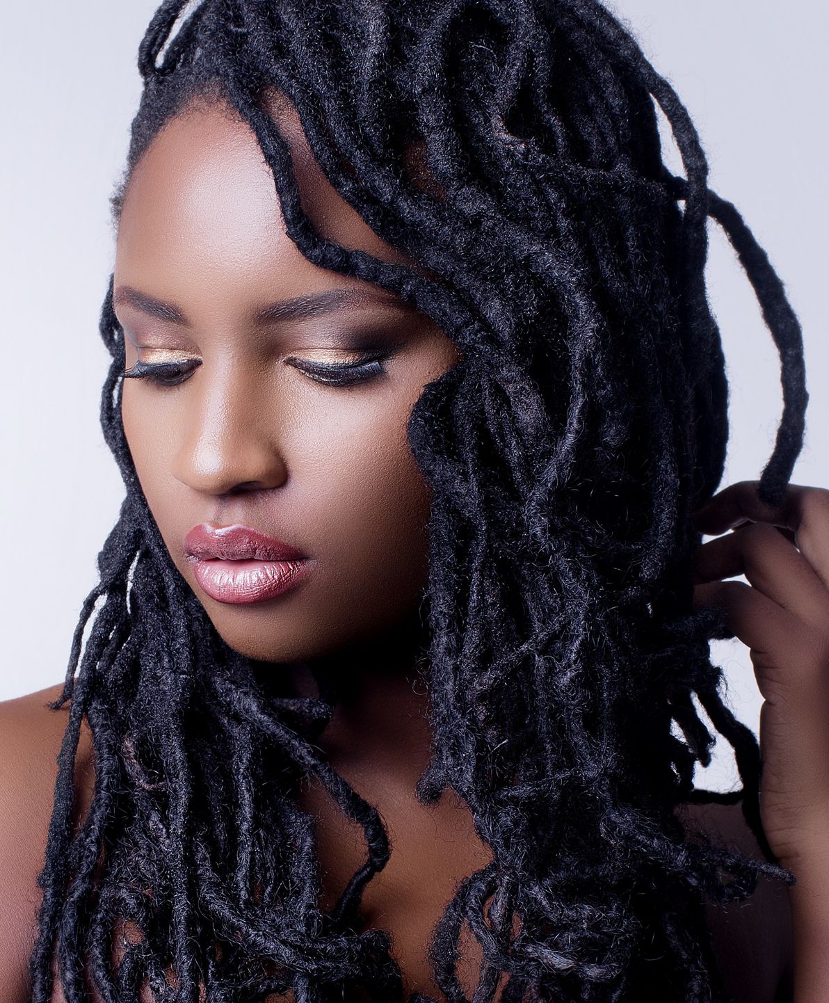 Stylesilvia Throughout Most Popular Yarn Braid Hairstyles Over Dreadlocks (View 13 of 20)