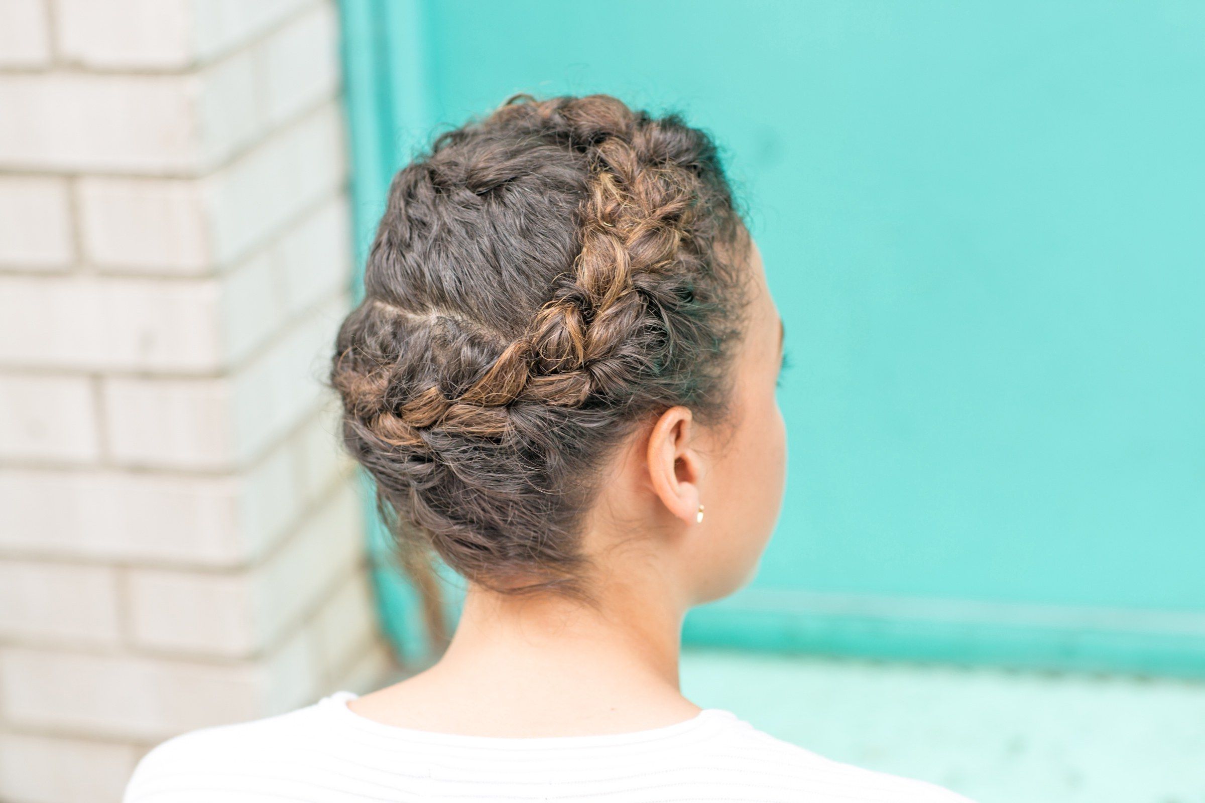 The Best Braided Hairstyles For Fine Hair And Curly Hair Throughout Newest Secured Wrapping Braided Hairstyles (View 16 of 20)