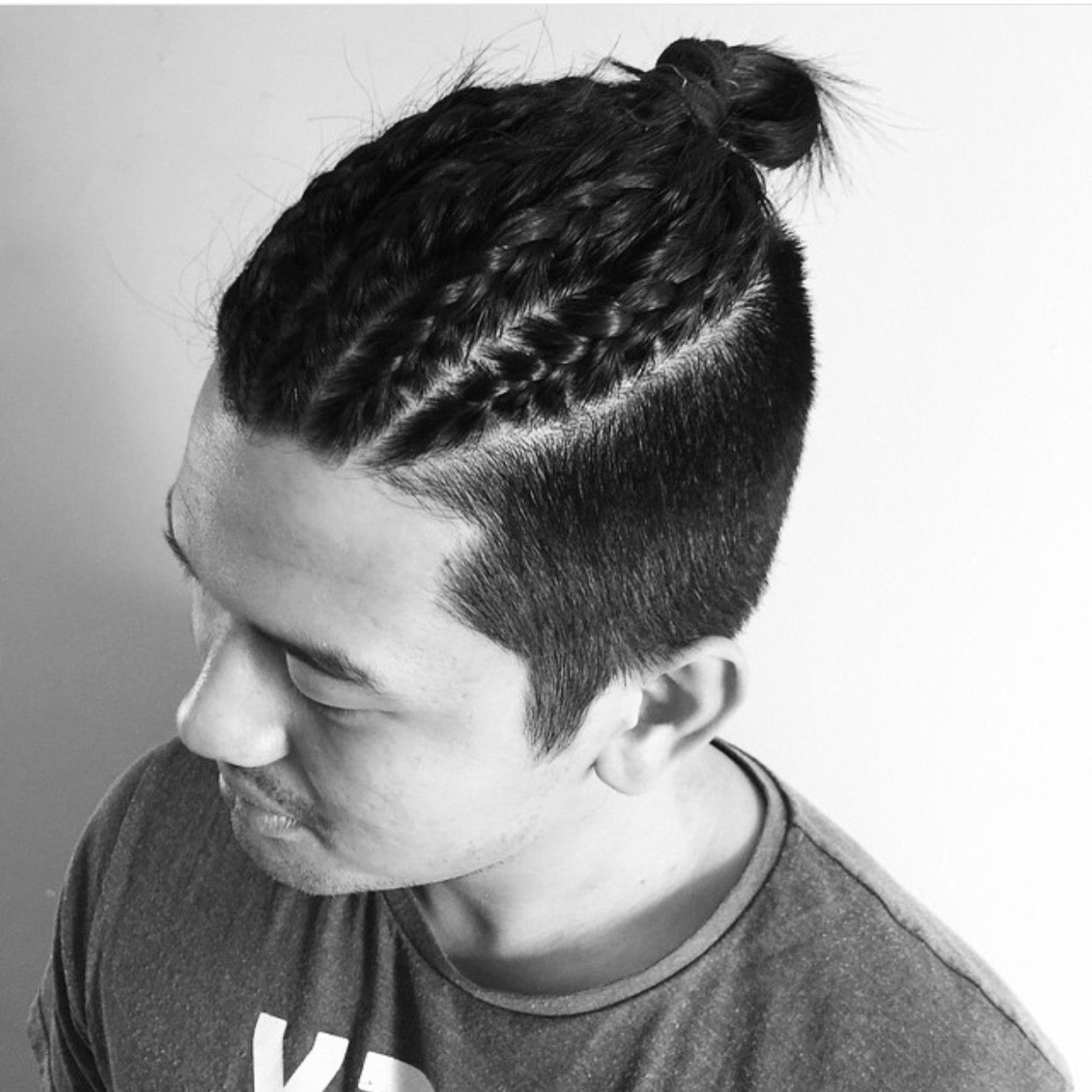Topknot Braid #mens #style Asian Design (View 9 of 20)