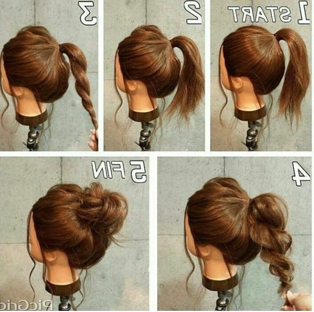 Well Known Casual Rope Braid Hairstyles In Pony Tail, Full Out Top, Rope/spiral Braid, Twist And Pin (View 14 of 20)