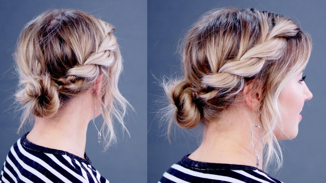 Well Known Simple Pony Updo Hairstyles With A Twist Within Hairstyle Of The Day: Super Simple Twisted Rope Updo (View 2 of 20)