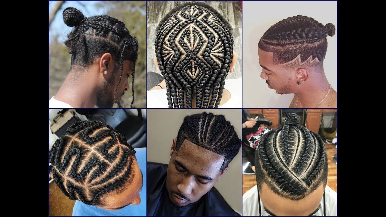 Well Known Skinny Curvy Cornrow Braided Hairstyles With Regard To Top 30 Cool African American Men’s Braids Hairstyles  (View 15 of 20)