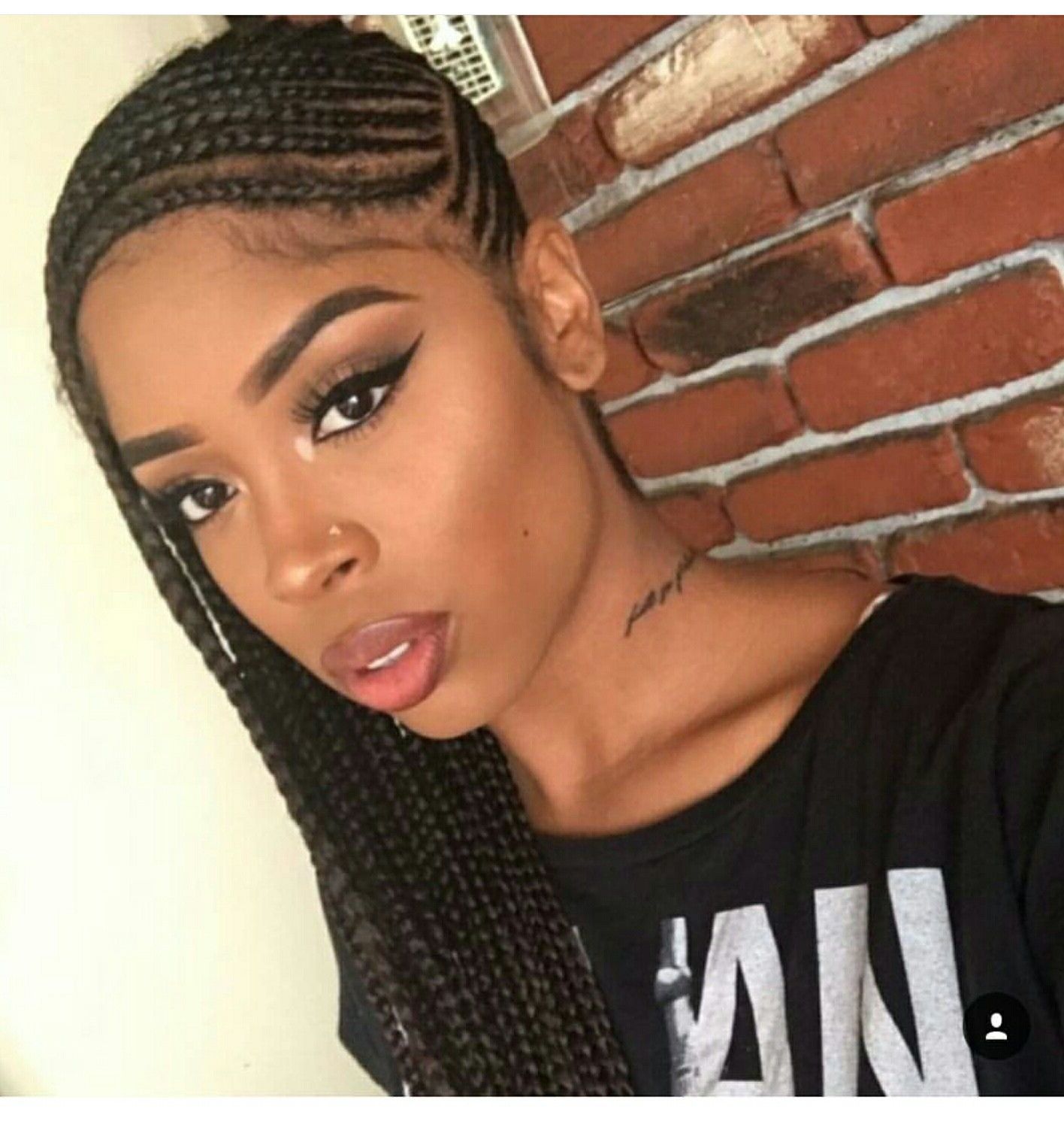 Well Liked Side Cornrows Braided Hairstyles In Women Hairstyle : Best Black Braided Hairstyles That Turn (View 14 of 20)