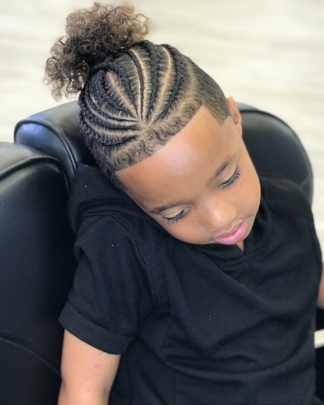 Well Liked Topknot Ponytail Braided Hairstyles Pertaining To Braids For Kids: 15 Amazing Braid Styles For Boys (View 3 of 20)