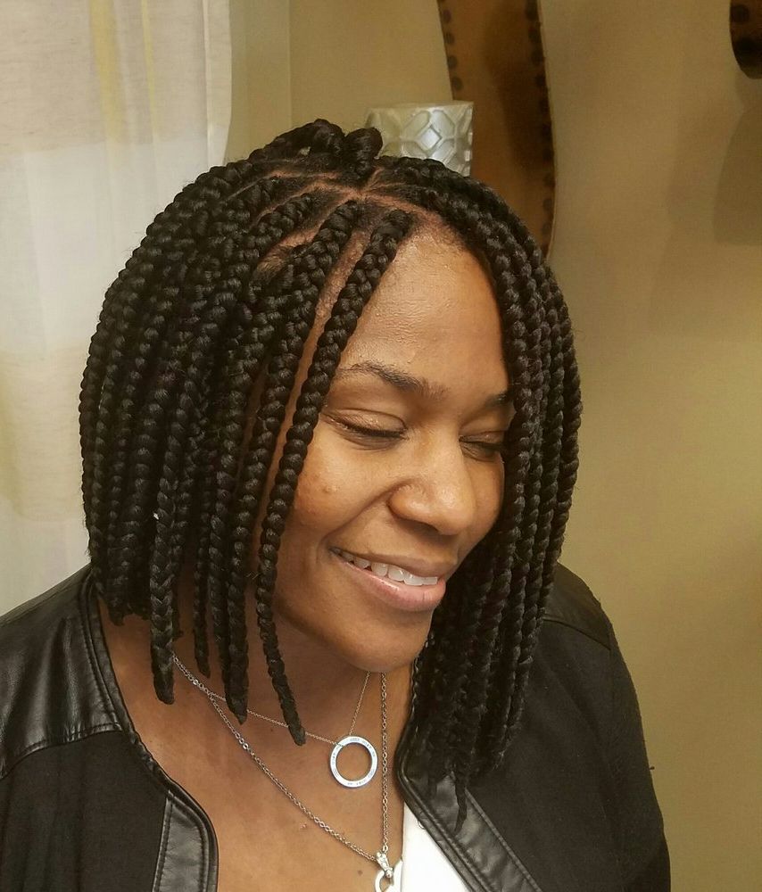 Widely Used Black Shoulder Length Braids With Accents Pertaining To Shoulder Length Box Braids – Yelp (View 8 of 20)