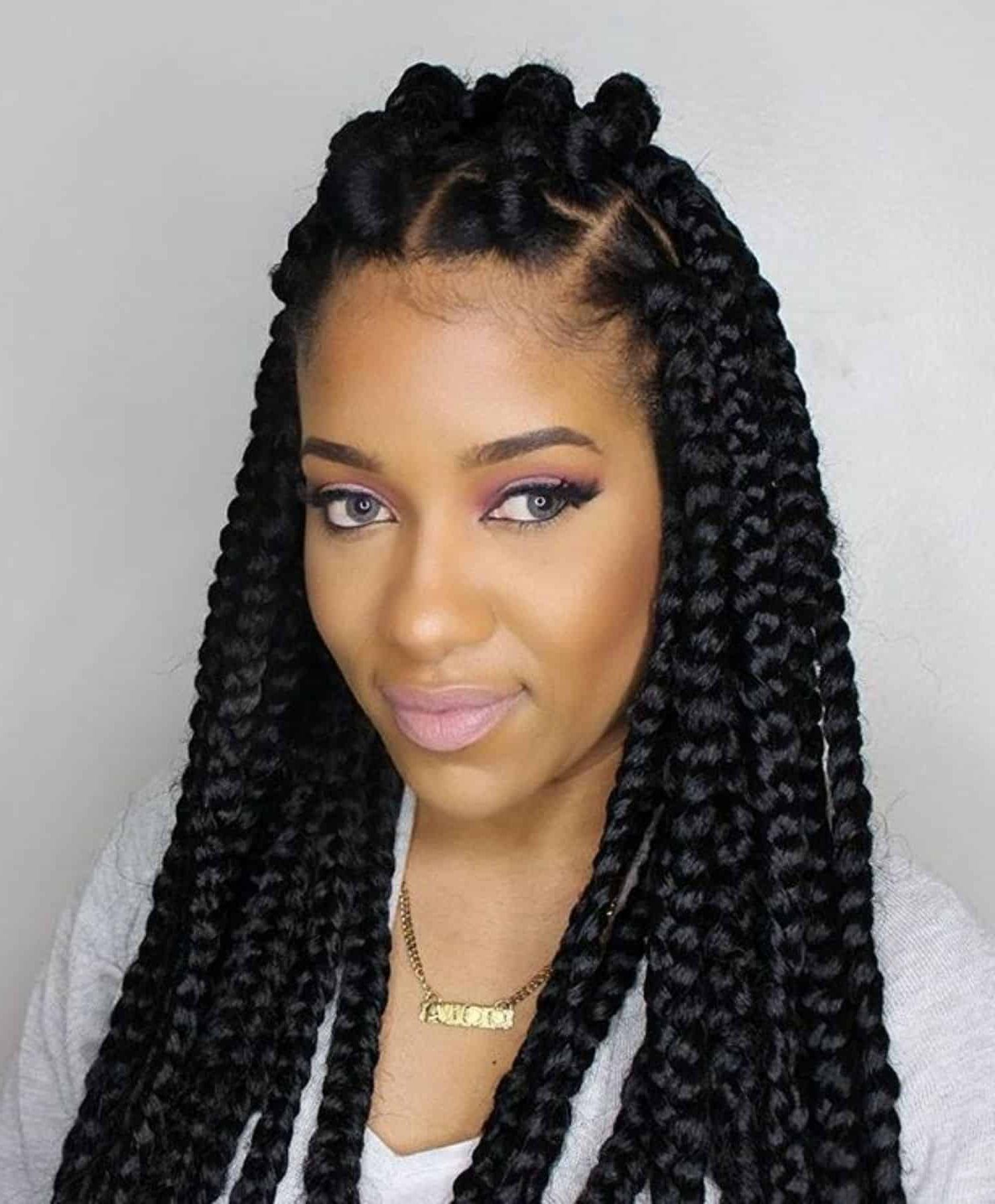 Widely Used Loose Spiral Braided Hairstyles With Regard To 30 Black Braided Hairstyles You Can Try For A Fancy (View 7 of 20)
