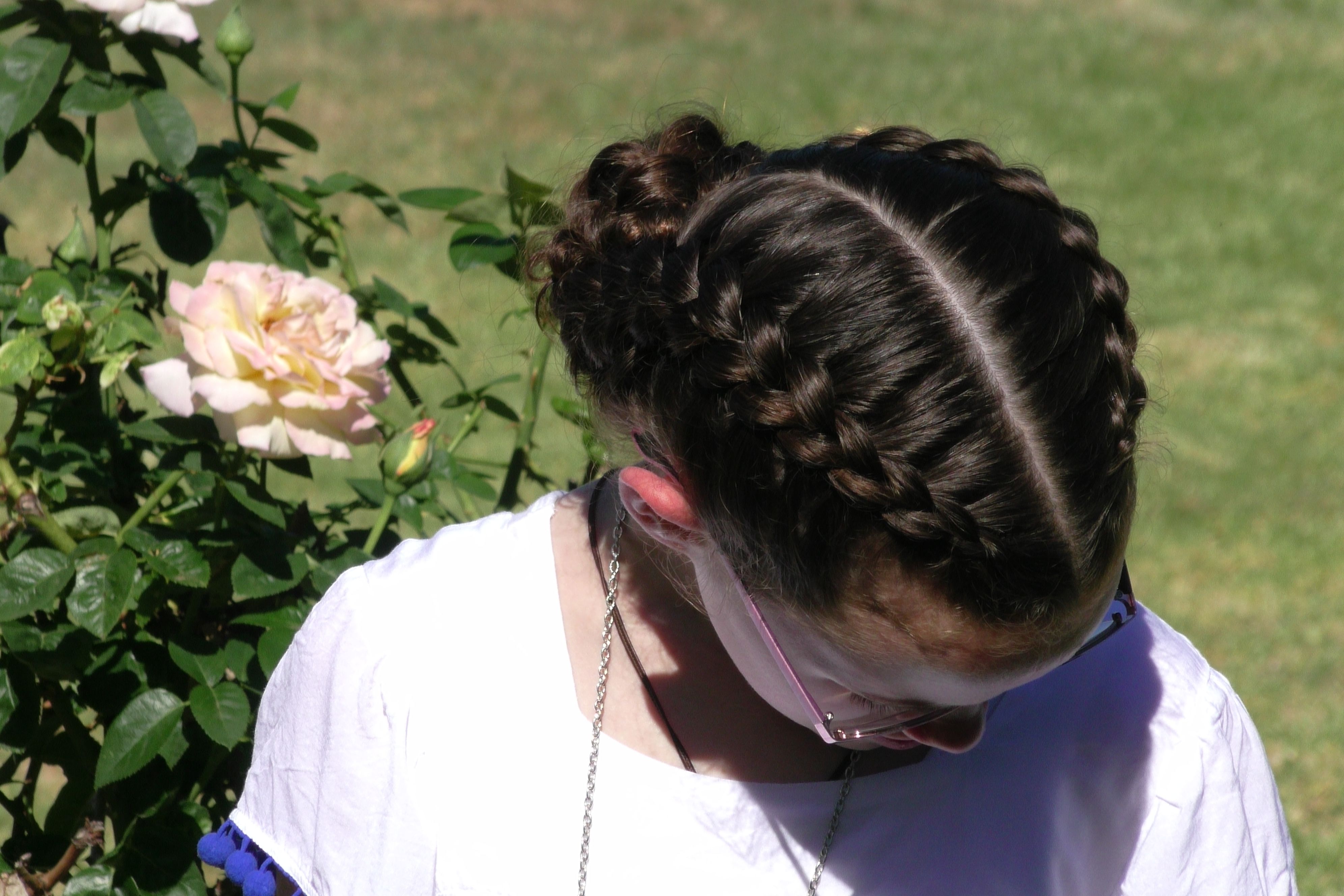 Widely Used Secured Wrapping Braided Hairstyles Regarding Double Dutch Braided Updo – Seton Girls' Hairstyles (View 12 of 20)