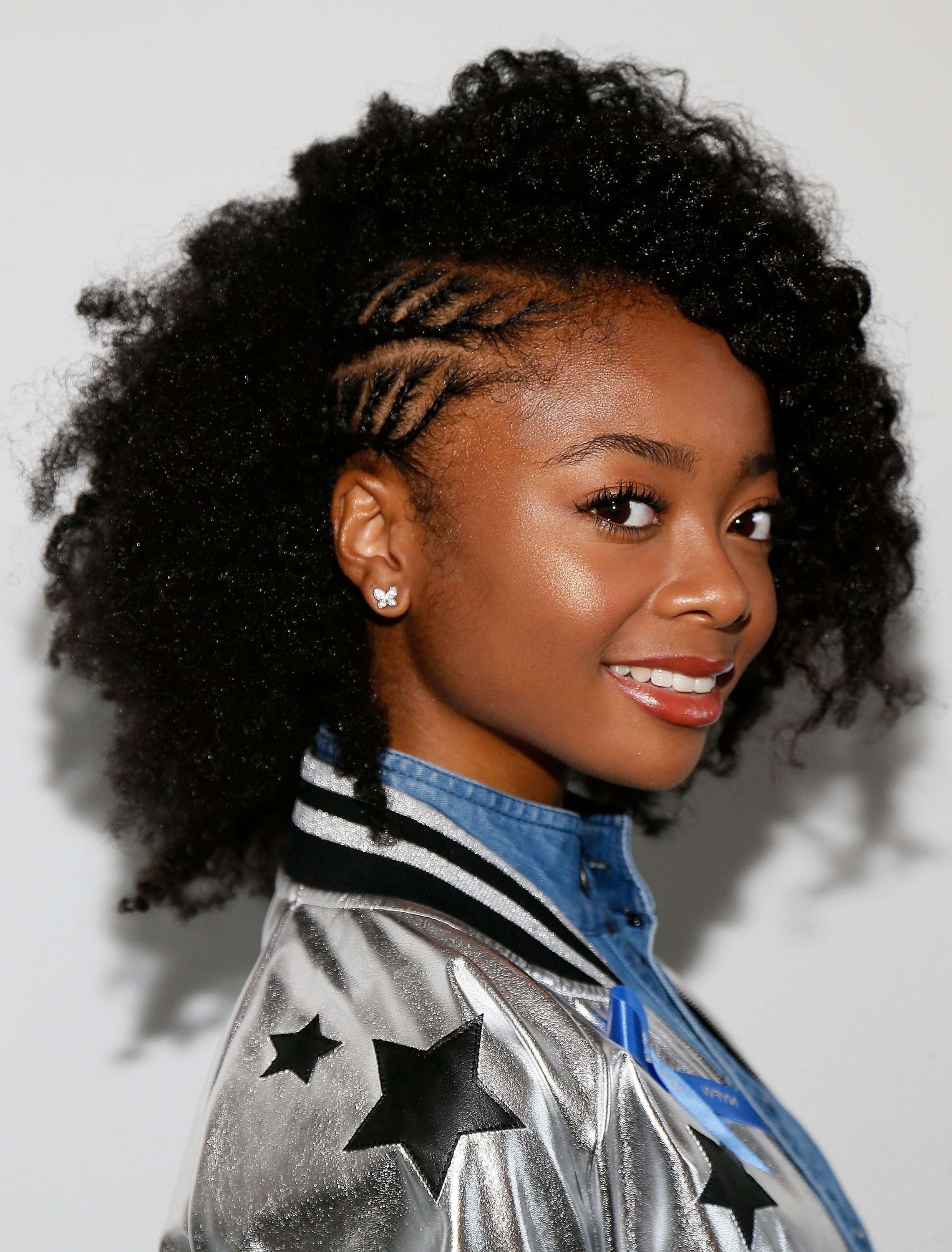 14 Easy Hairstyles For Black Girls – Natural Hairstyles For Kids In Most Current High Bun With Twisted Hairstyles Wrap And Graduated Side Bang (Gallery 20 of 20)
