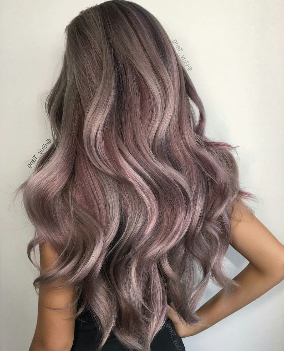 30 Modern Asian Hairstyles For Women And Girls In 2019 Within Famous Ravishing Smoky Purple Ombre Hairstyles (View 14 of 20)