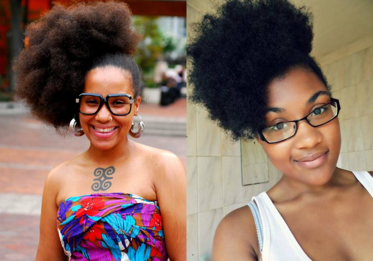 Astounding Black Women Afro Puffs You Have To Try In Well Known Side Hairstyles With Puff And Curls (View 13 of 20)