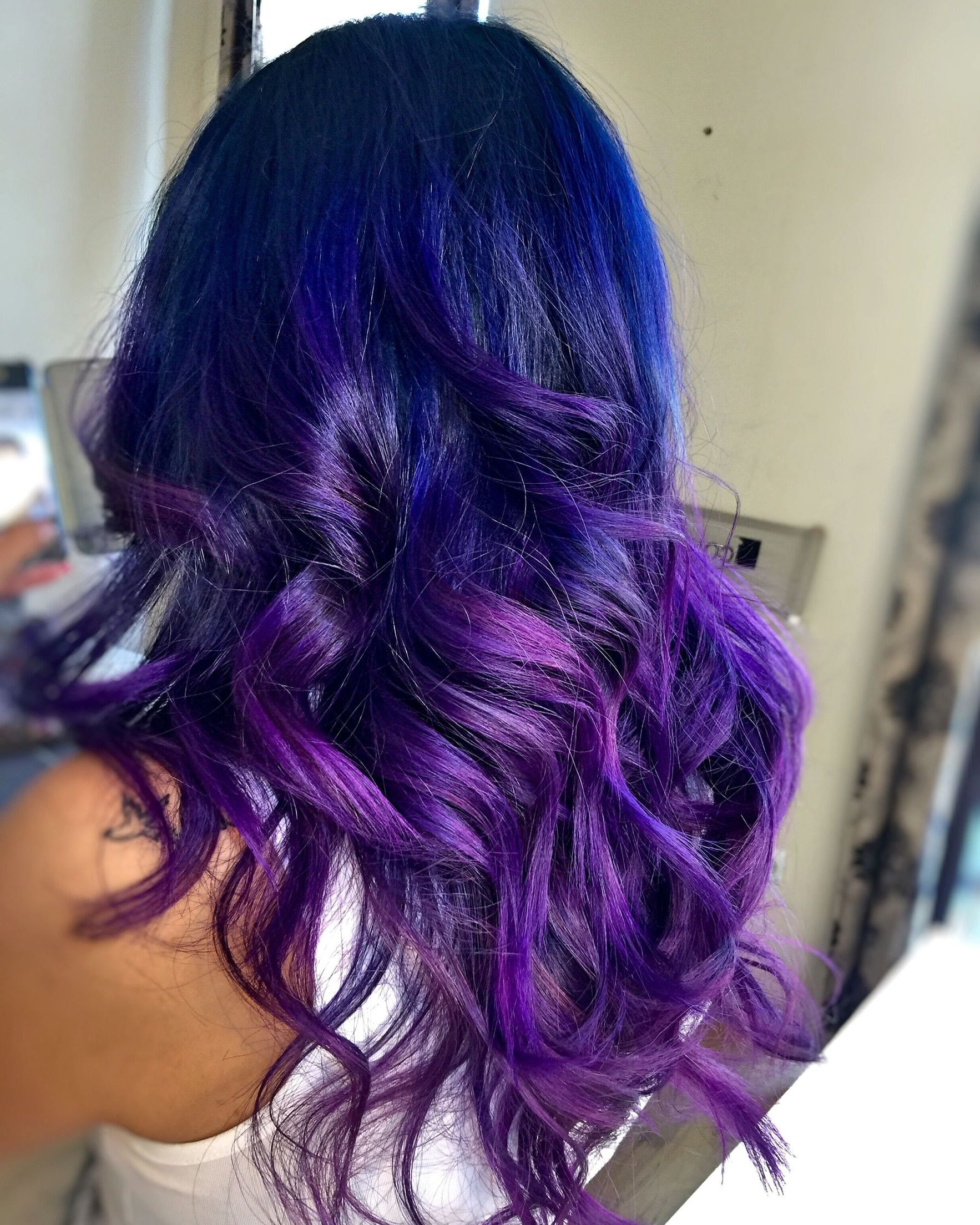 Hairstyles : Purple Hair Short Ravishing 15 Ginger Hair Dye Throughout Most Recent Ravishing Smoky Purple Ombre Hairstyles (View 13 of 20)