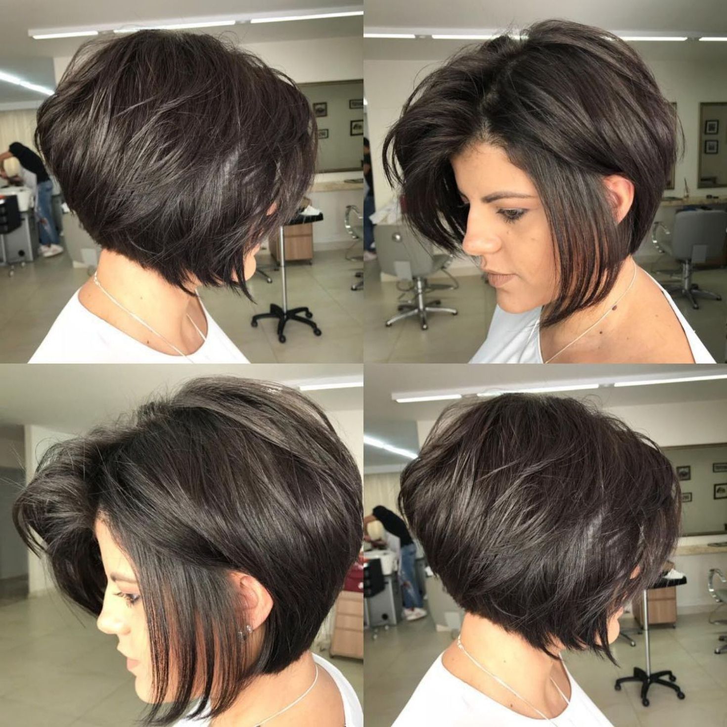 Hairstyles : Short Layered Bob Hairstyles 40 Inspiration 50 Within Well Liked Elongated Bob Asian Hairstyles (View 16 of 20)