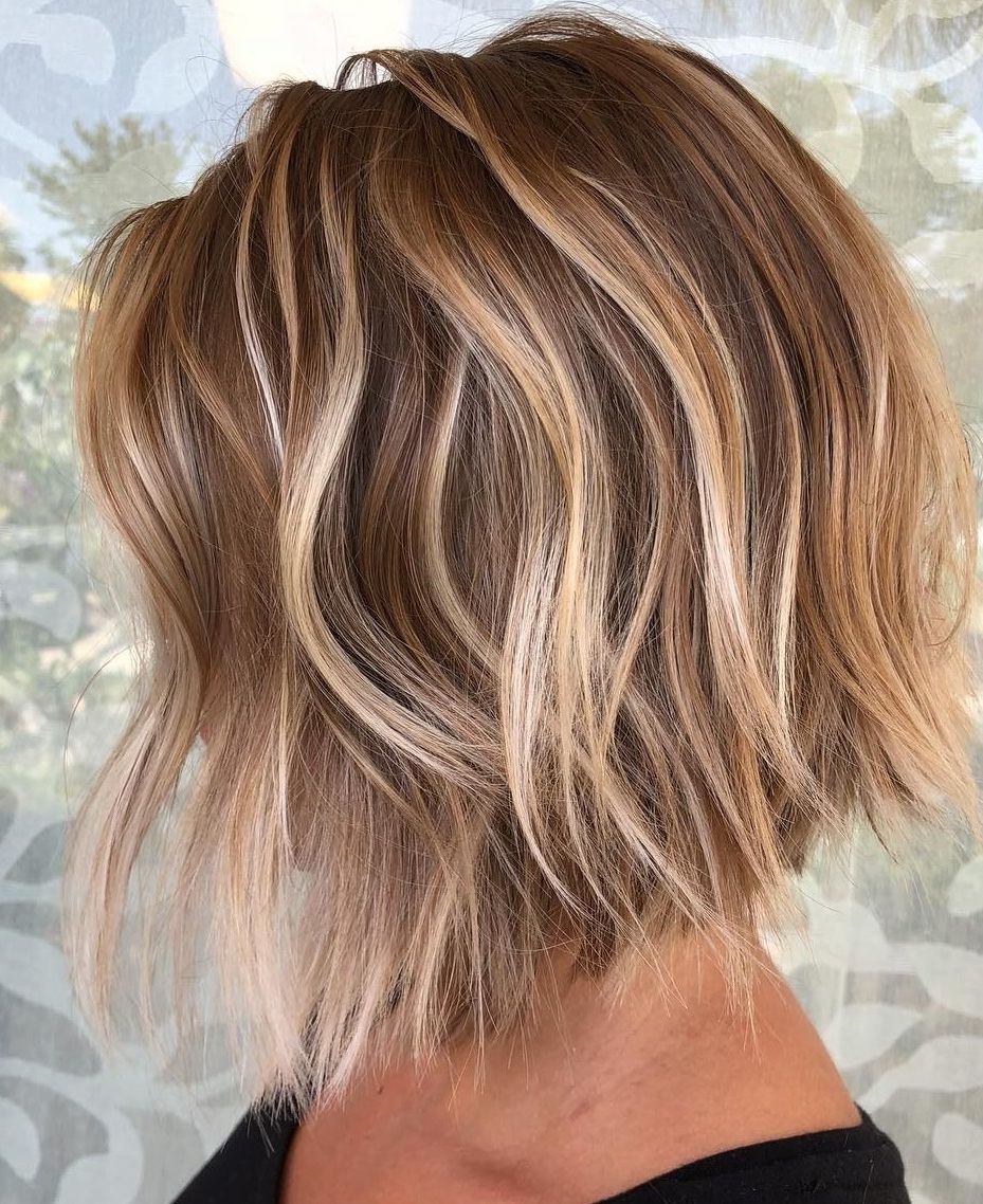 Most Recent Smart Short Bob Hairstyles With Choppy Ends In 45 Short Hairstyles For Fine Hair To Rock In  (View 13 of 20)