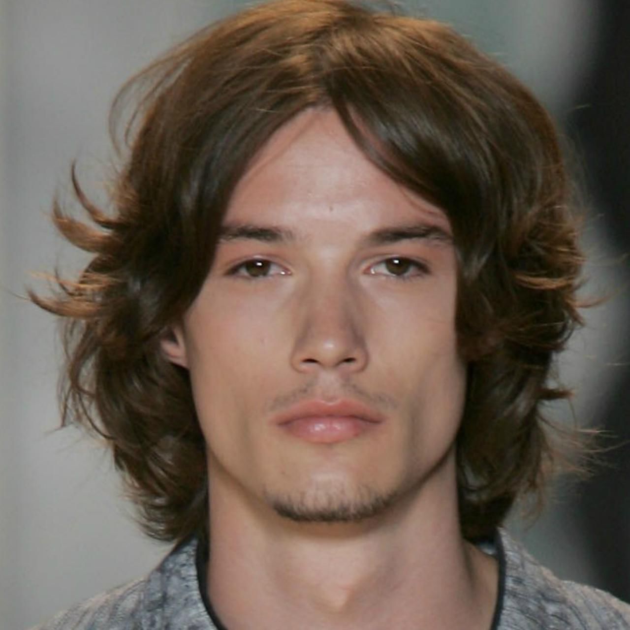 Preferred Messy Voluminous Ponytail Hairstyles With Textured Bangs With Regard To Long Hairstyles For Men Picture Gallery (View 17 of 20)