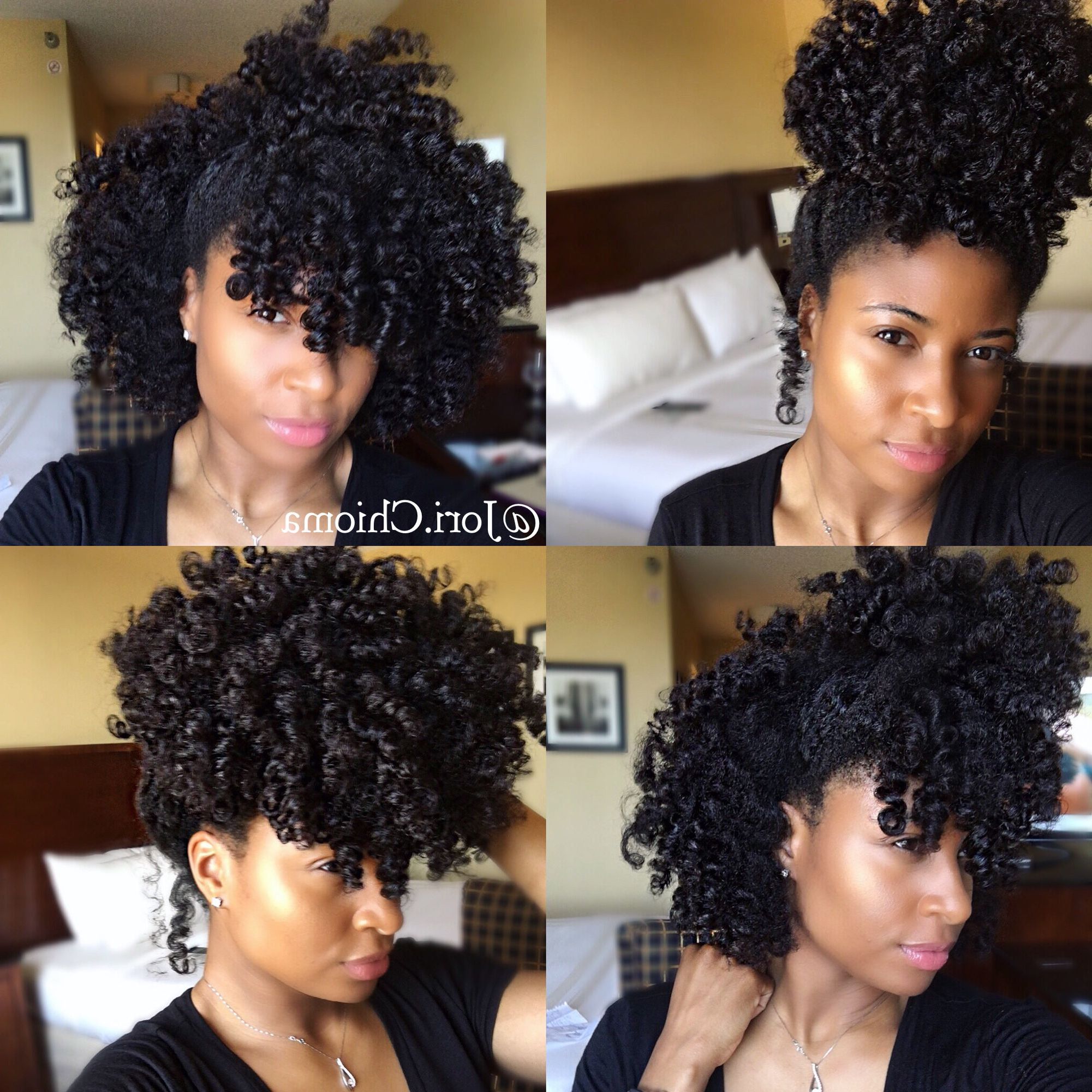 Widely Used Luscious Curls Hairstyles With Puffy Crown Intended For Cute Styles I Could Possibly Do With My Curls Or Perm Rod (View 7 of 20)