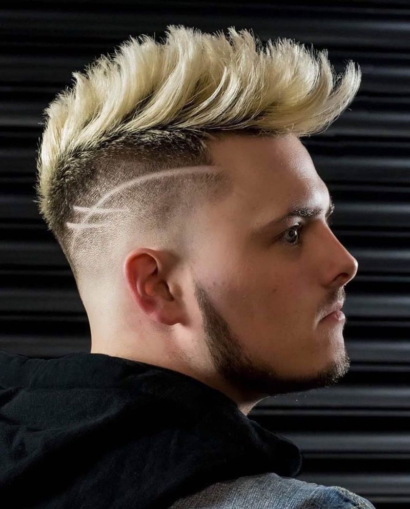 110 Hot Faux Hawk Ideas And How To Style Them In 2019 With Preferred Victory Roll Mohawk Hairstyles (View 7 of 20)