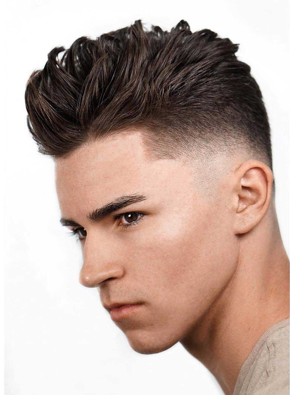 20 Modern Faux Hawk (aka. Fohawk) Hairstyles – Keep It Even Pertaining To Preferred Short And Curly Faux Mohawk Hairstyles (Gallery 20 of 20)