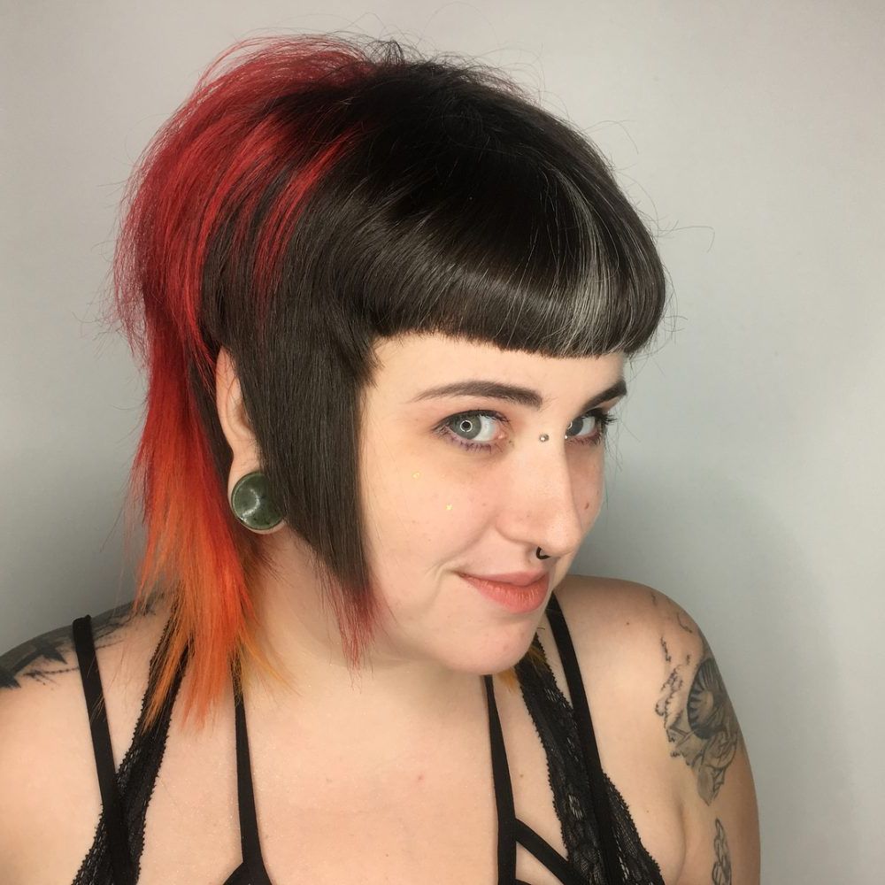 47 Very Edgy Hairstyles You'll See In 2019 Inside Edgy Red Hairstyles (View 10 of 20)
